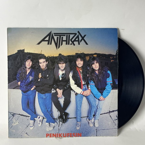 Anthrax Penikufesin Vinyl LP EP collectible thrash metal record used