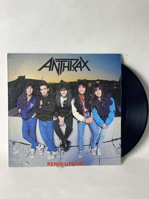 Anthrax Penikufesin βινύλιο LP EP συλλεκτικό thrash metal δίσκος μεταχειρισμένο