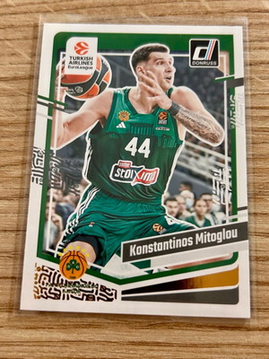 Κάρτα Κωνσταντίνος Μητογλου Παναθηναϊκός Panini Euroleague 2023-24 σαν καινούργιο