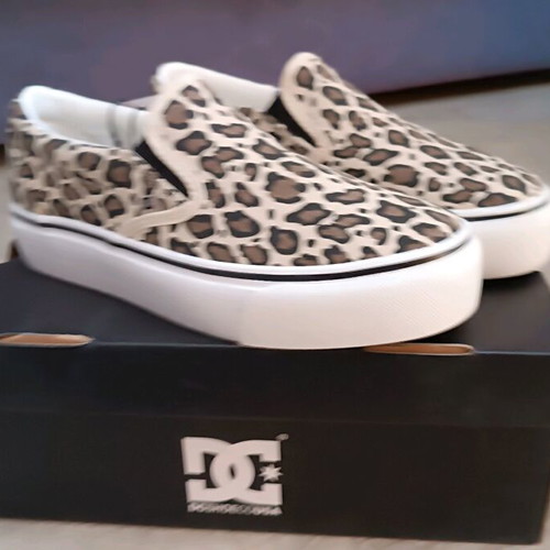 DC shoes new, leopard print, sport style, size 37-37.5
