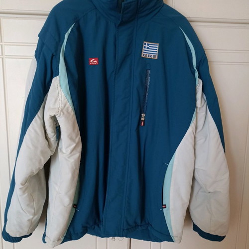 Caan jacket used, size XL, blue white
