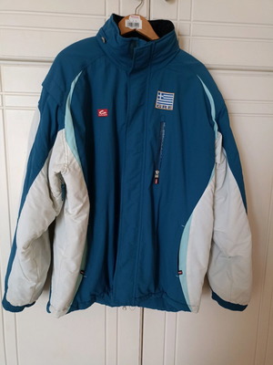 Caan jacket used, size XL, blue white