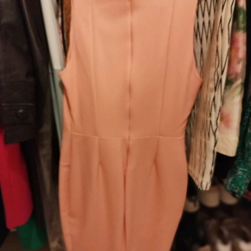 Pencil dress women's pink-rose apple Zara like new, size M