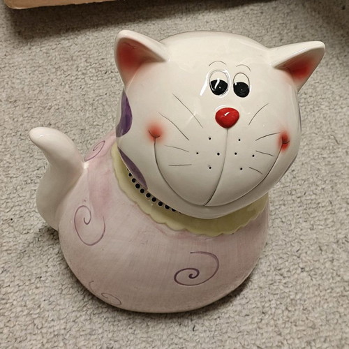 Unique ceramic storage vase with lid large new