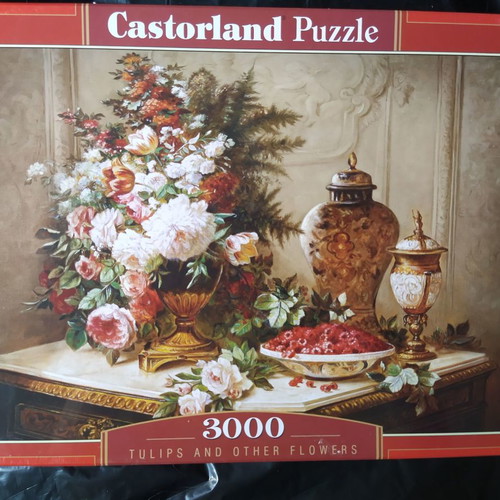 Castorland Puzzle Tulips & Other Flowers 3000 Pieces new