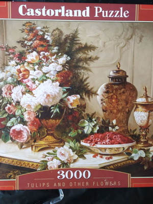 Castorland Puzzle Tulips & Other Flowers 3000 Pieces new