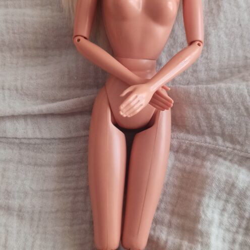 Barbie gymnast 1994 used with Super Gymnast Barbie 1995 outfit and articulated body