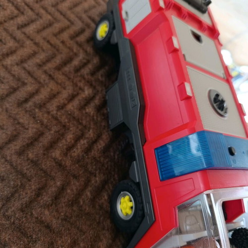 Playmobil fire truck used