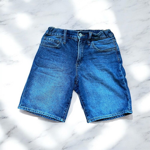 GAP boys' denim shorts size 14 like new, blue