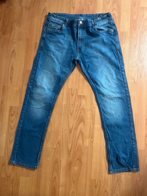 Jean Peter England Jeans size 3XL like new, blue elastic