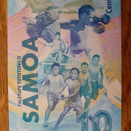 Western Samoa 10 Tala 2019 commemorative polymer new