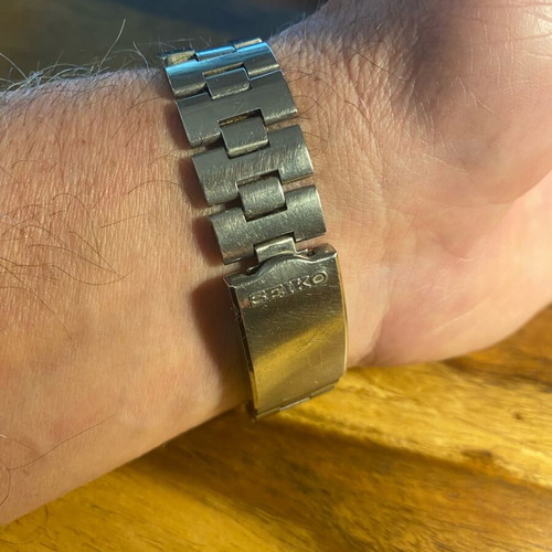 Seiko 5 automatic 6119-8480 watch used