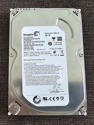 Seagate Barracuda 320GB σκληρός δίσκος μεταχειρισμένος