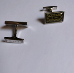 Ted Baker cufflinks like new, silver