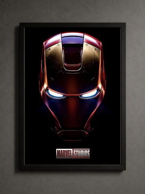 Iron Man framed print 30x40cm new