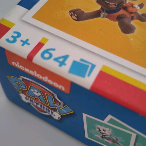 Paw Patrol Memory like new, 64 cards, age 3+
