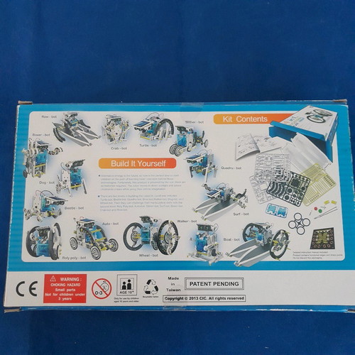 Educational solar robot new assembly kit