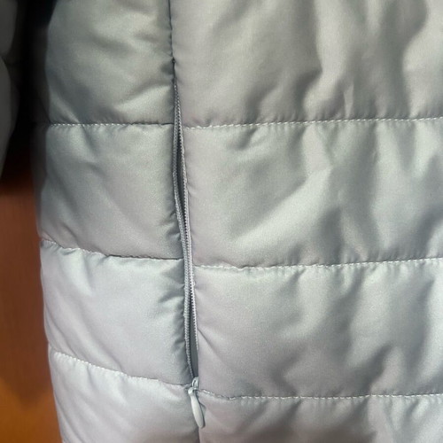 Quilted women's jacket like new, gray, size S