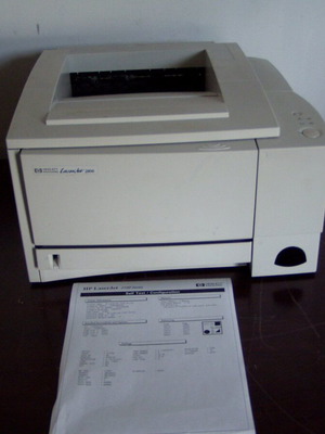 Εκτυπωτής HP LaserJet 2100 μονοχρωμος, LAN, parallel port σαν καινούργιο