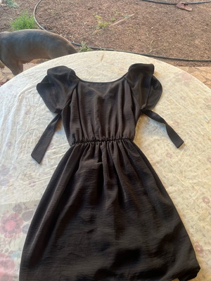 Women's dress black like new unworn, size S