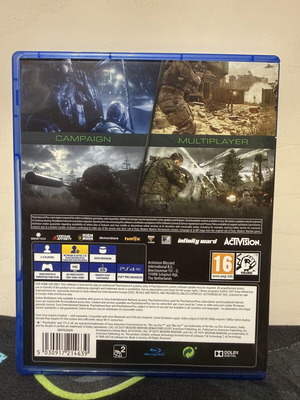 Call of Duty Modern Warfare Remastered PS4 game like new