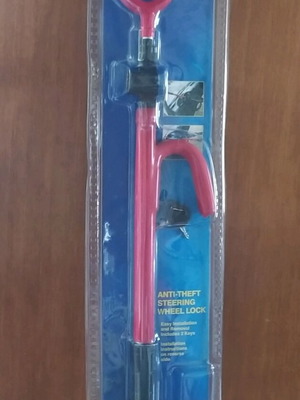 Anti-theft Steering Wheel Lock New with 2 Keys