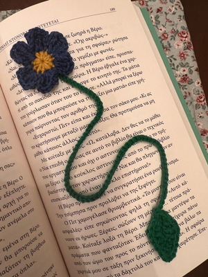 Handmade flower bookmark new