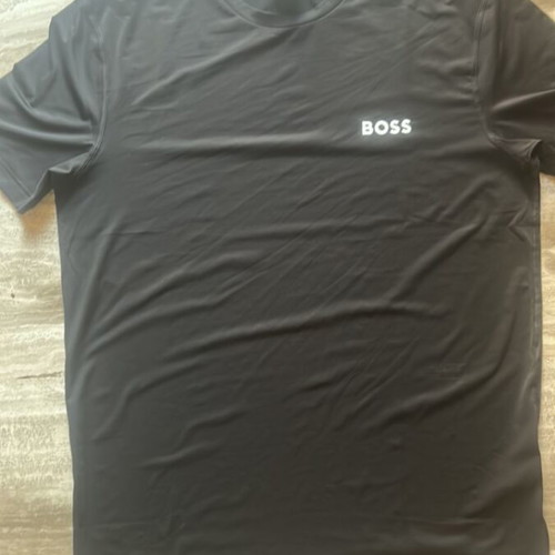 Boss men's black T-shirt size Large, new with tag