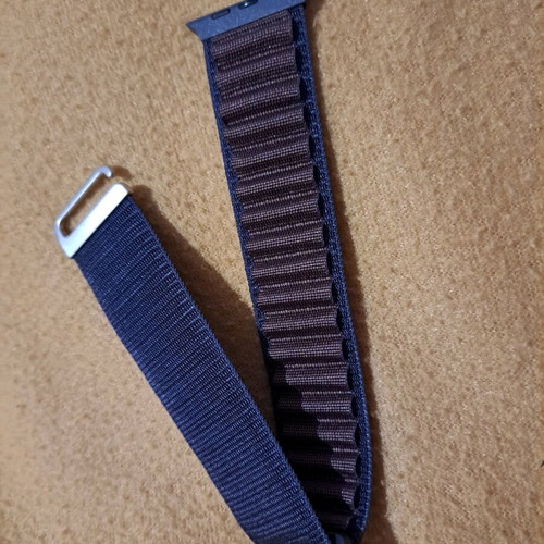 Apple Watch Strap 44mm - 49mm Alpine Loop Type Blue Two-Tone New