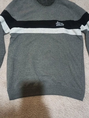 Admiral sweatshirt used, white and grey, size XXL