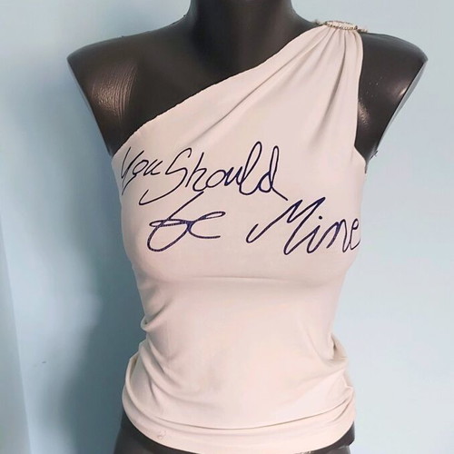 Zara vintage one-shoulder top used, sizes M to XL