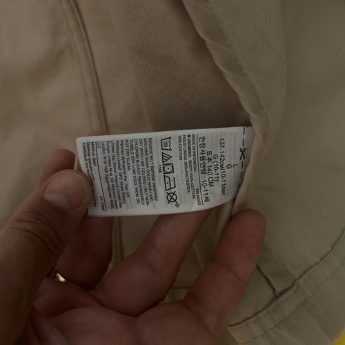 Gap children's trench coat like new, beige, size 140 cm