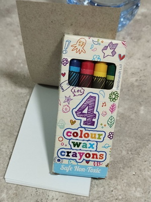 Wax crayons new