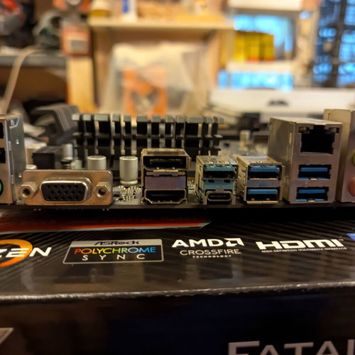 ASRock Fatal1ty B450 Gaming K4 motherboard like new, ATX