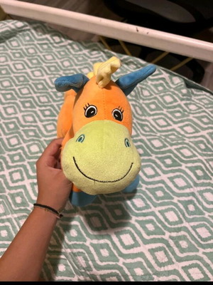 Doll horse used, colorful from Jumbo