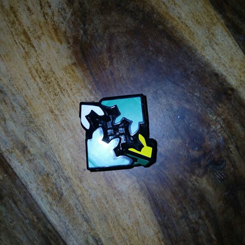 Gear-type puzzle cube like new, anti-stress item