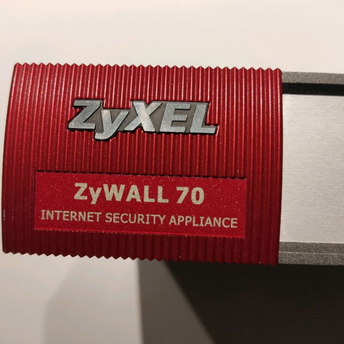 ZyWALL 70 router used