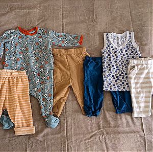 Ρούχα για παιδάκια από 6μ έως 2 ετών - 25 τεμάχια (σετ 6)