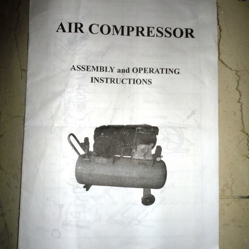 Air compressors used 3HP, set of 2 with air hoses