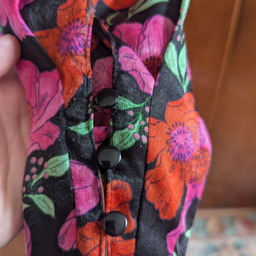 Mango mini dress size large like new, multicolored