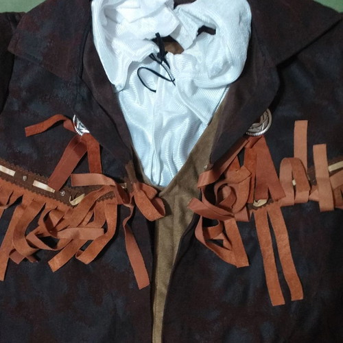 Carnival gunslinger costume used, size 14