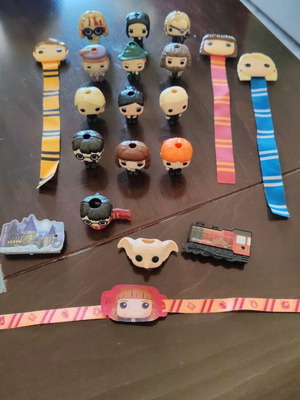 Harry Potter Kinder Funko figures like new