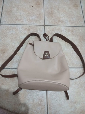 Axel women's shoulder bag pink beige