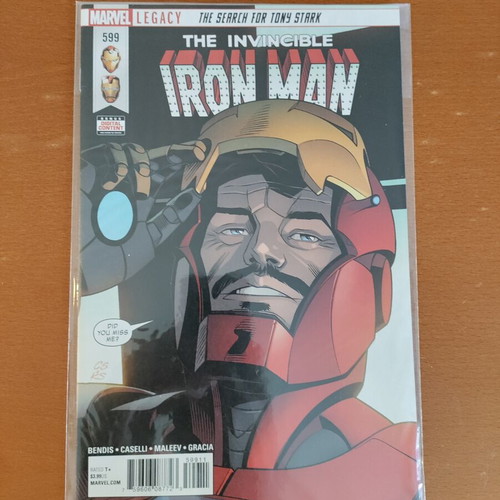 The Invincible Iron Man The Search for Tony Stark comic set like new