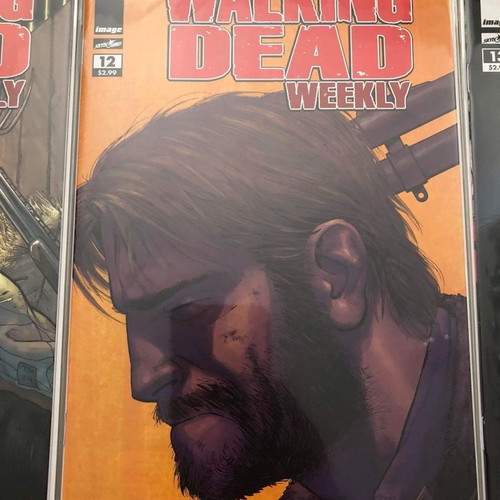 Walking Dead Weekly set of 47 comics like new