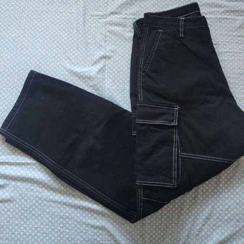 Pull&Bear Cargo Pants black, like new, size L