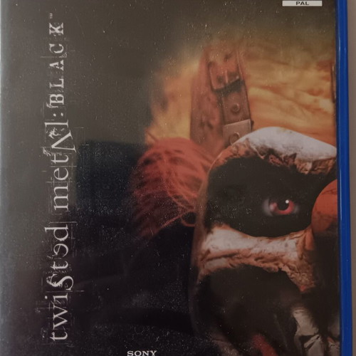 Twisted Metal Black PS2 game used with manual