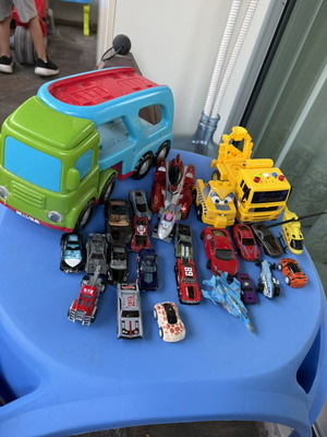 Toy Cars various used, lot
