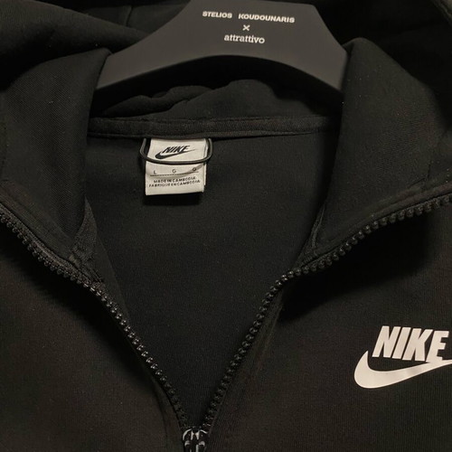 Nike Tech Fleece Jacket like new, size L, black and grey