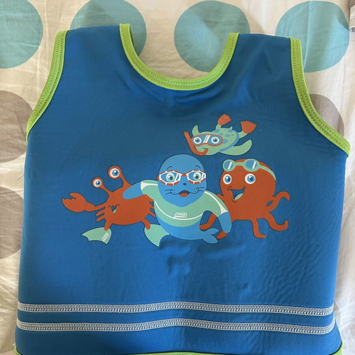 Zoggs children's life jacket used, for 2-3 years (15-18 kg)